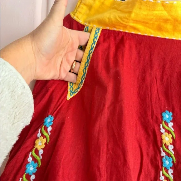 Vintage Double D Ranchwear Embroidered Skirt SzS - Picture 2 of 6